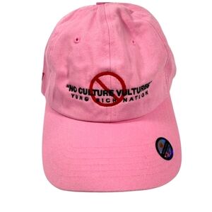NWT YRN Yung Rich Nation No Culture Vultures Pink Cap Hat